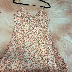 Floral Spaghetti Strap Dress